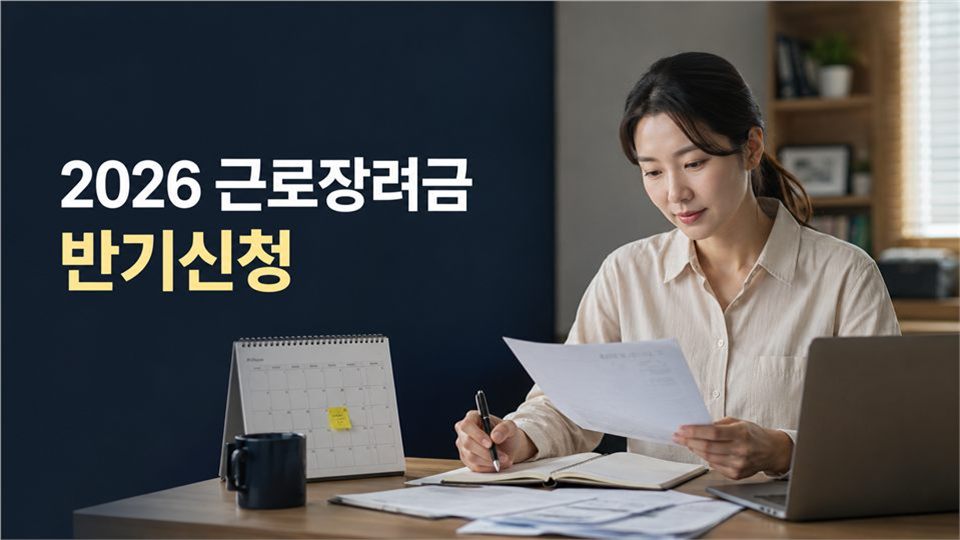 근로장려금 반기신청 준비 방법