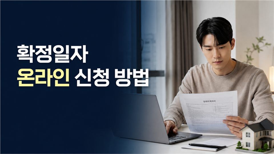 확정일자 온라인 신청 방법