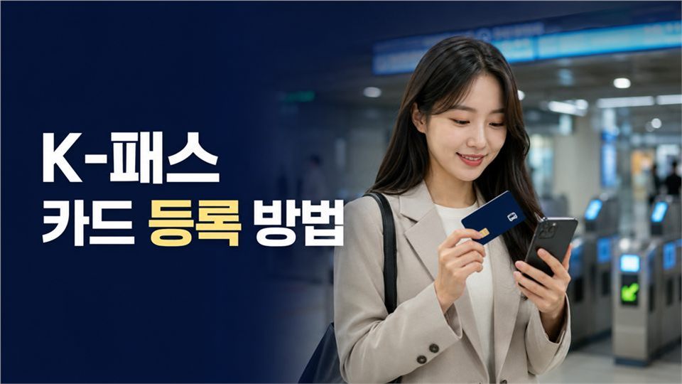 K-패스 카드 등록 방법