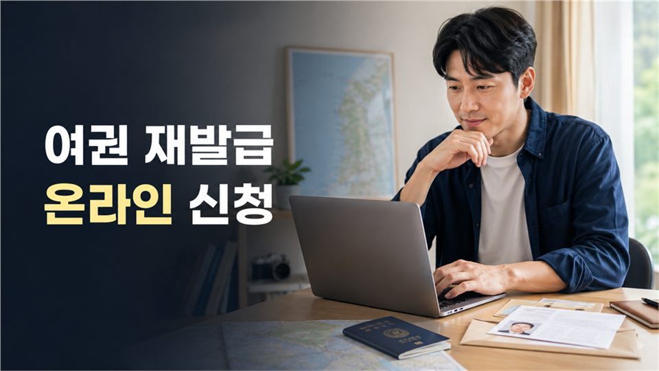 여권 재발급 온라인 신청 방법